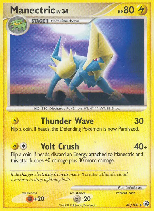 40-RH Manectric – Majestic Dawn