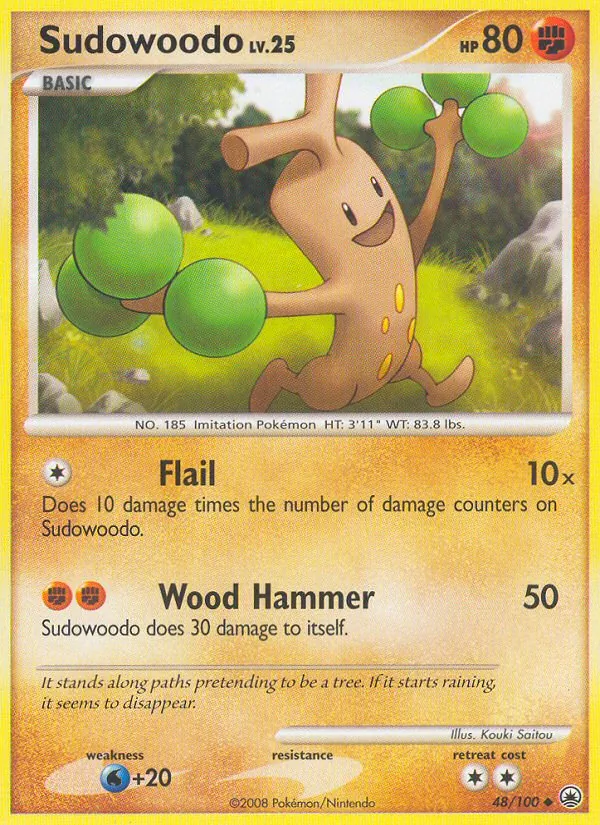 48-RH Sudowoodo – Majestic Dawn