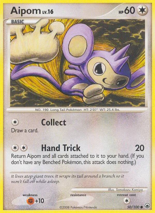 50-RH Aipom – Majestic Dawn