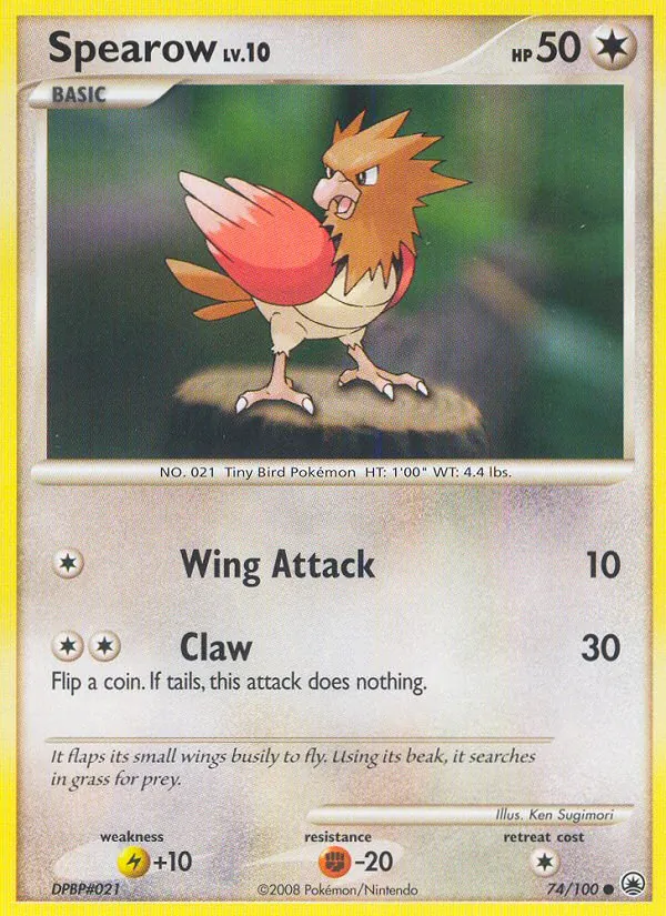 74-RH Spearow – Majestic Dawn