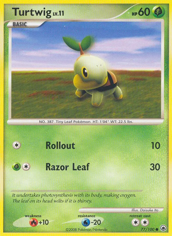 77-RH Turtwig – Majestic Dawn