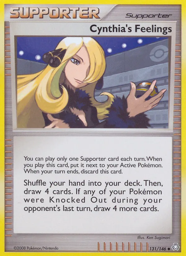 131-holo-cosmos Cynthia's Feelings (Holo, Cosmos Holo) – Legends Awakened