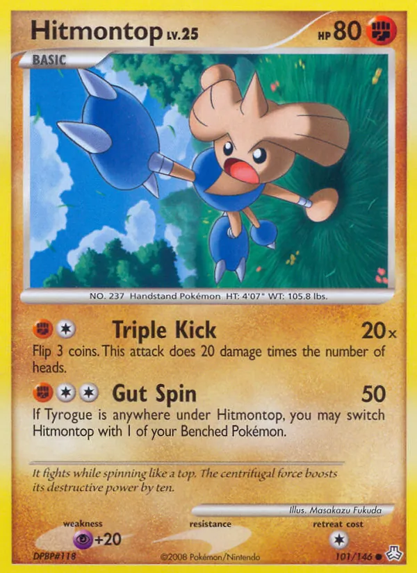 101 Hitmontop – Legends Awakened