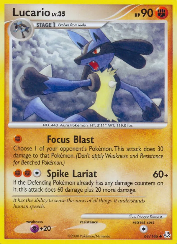 61 Lucario – Legends Awakened
