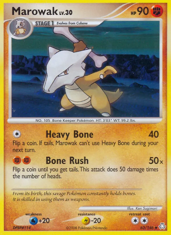 63 Marowak – Legends Awakened