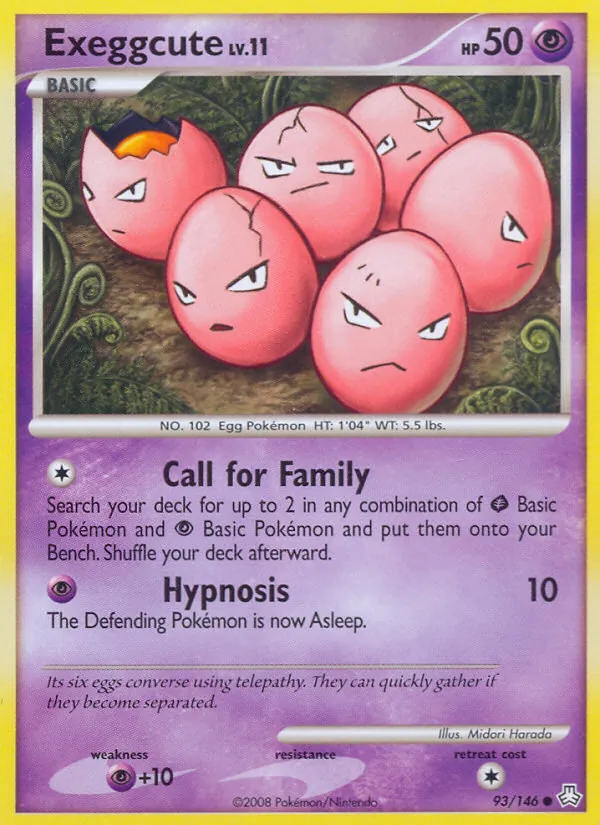 93 Exeggcute – Legends Awakened
