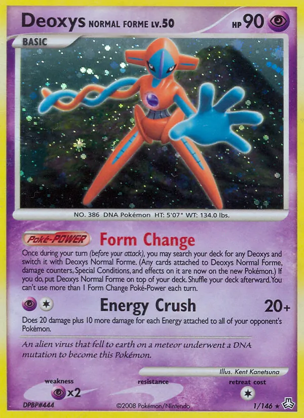 1-RH Deoxys Normal Forme – Legends Awakened