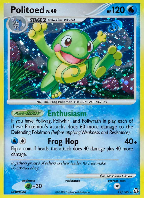 12-RH Politoed – Legends Awakened