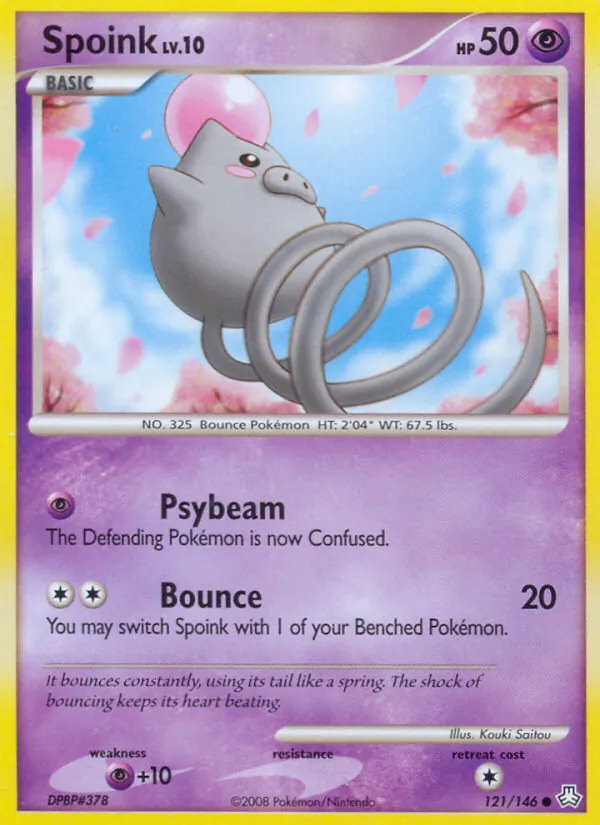 121-RH Spoink – Legends Awakened