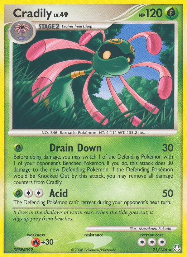 21-RH Cradily – Legends Awakened