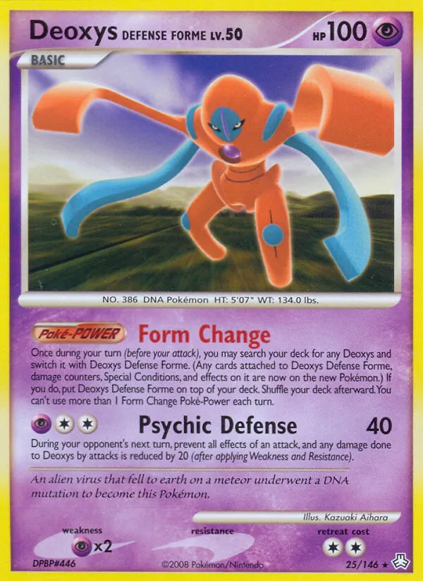 25-RH Deoxys Defense Forme – Legends Awakened
