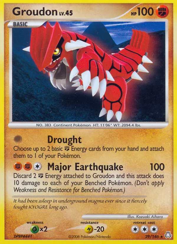 29-RH Groudon – Legends Awakened