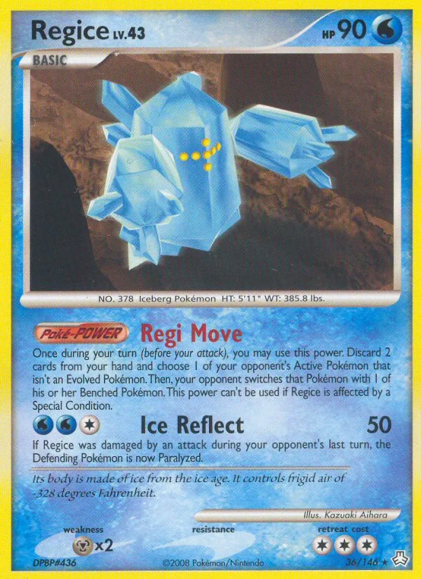36-RH Regice – Legends Awakened