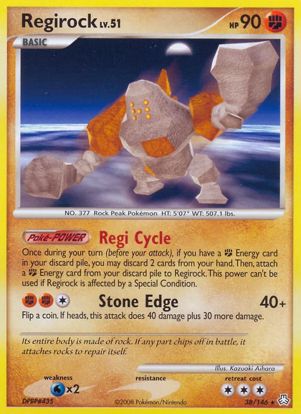 38-RH Regirock – Legends Awakened