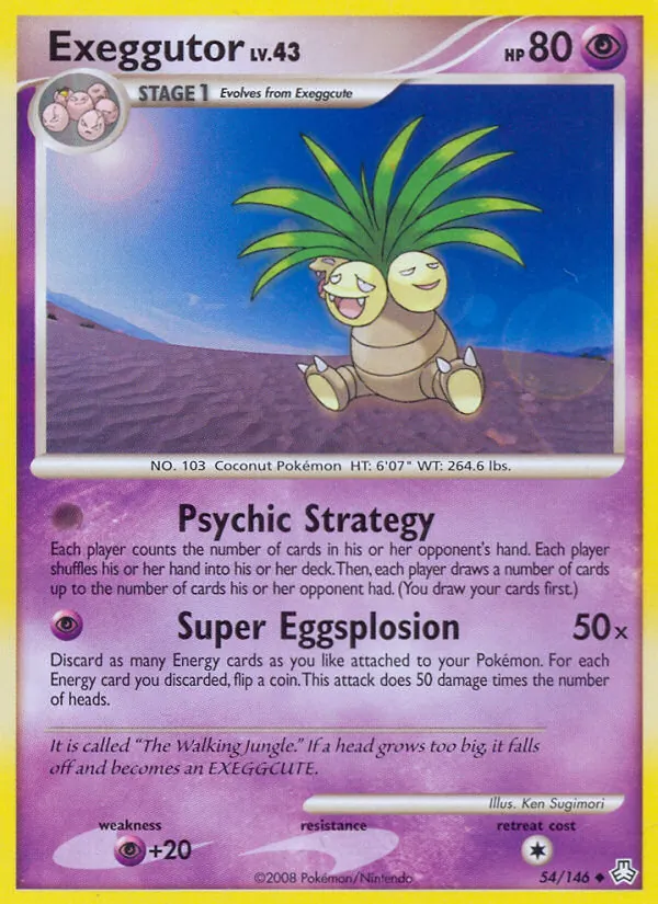 54-RH Exeggutor – Legends Awakened