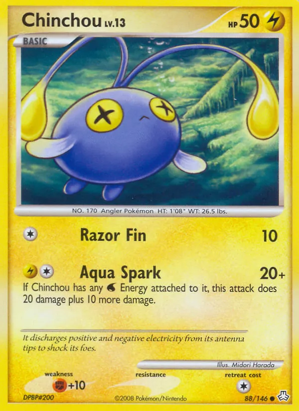 88-RH Chinchou – Legends Awakened