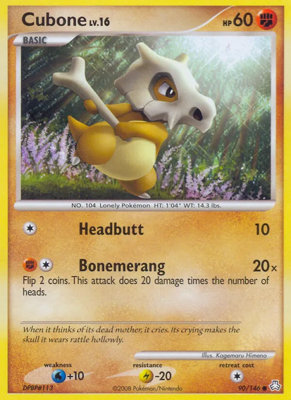 90-RH Cubone – Legends Awakened