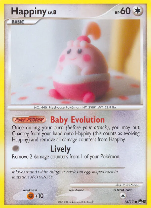 14 Happiny – POP Series 8