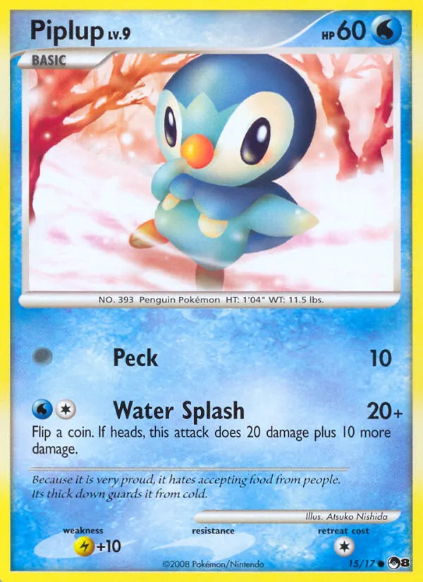 15 Piplup – POP Series 8