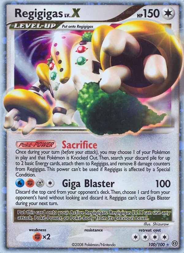100 Regigigas – Stormfront