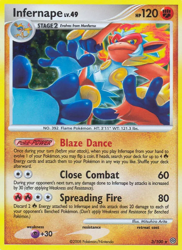 3 Infernape – Stormfront