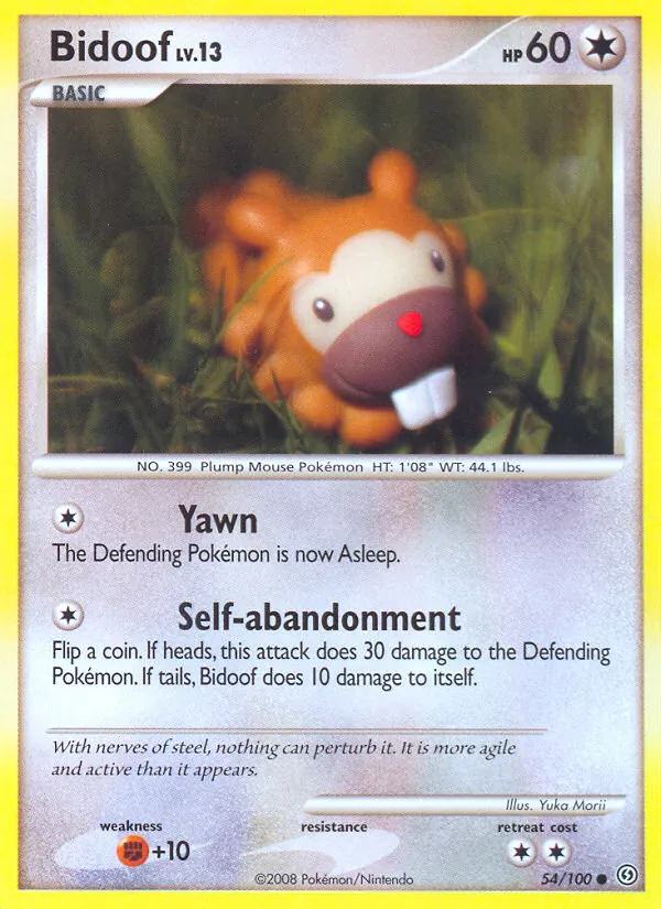 54 Bidoof – Stormfront