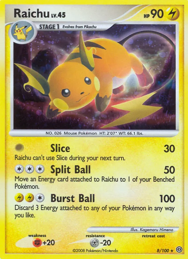 8 Raichu – Stormfront