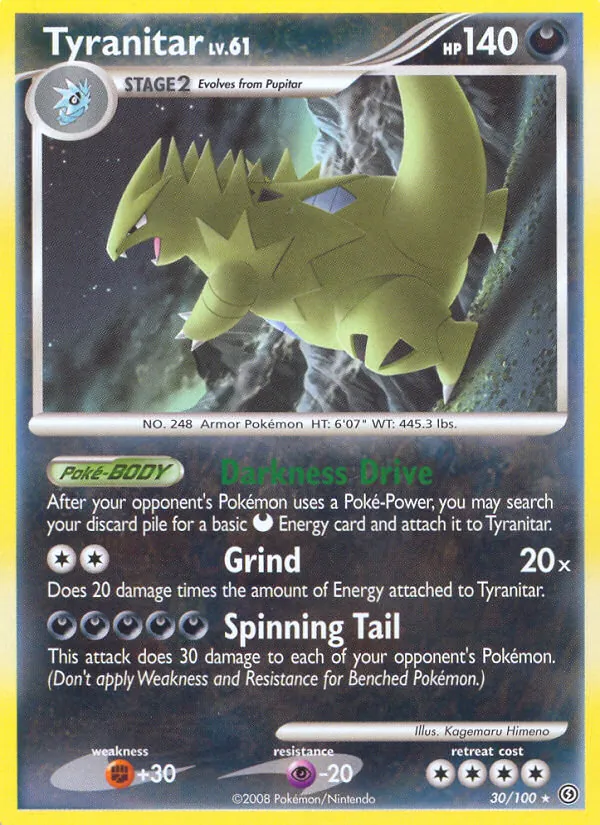 30-RH Tyranitar – Stormfront