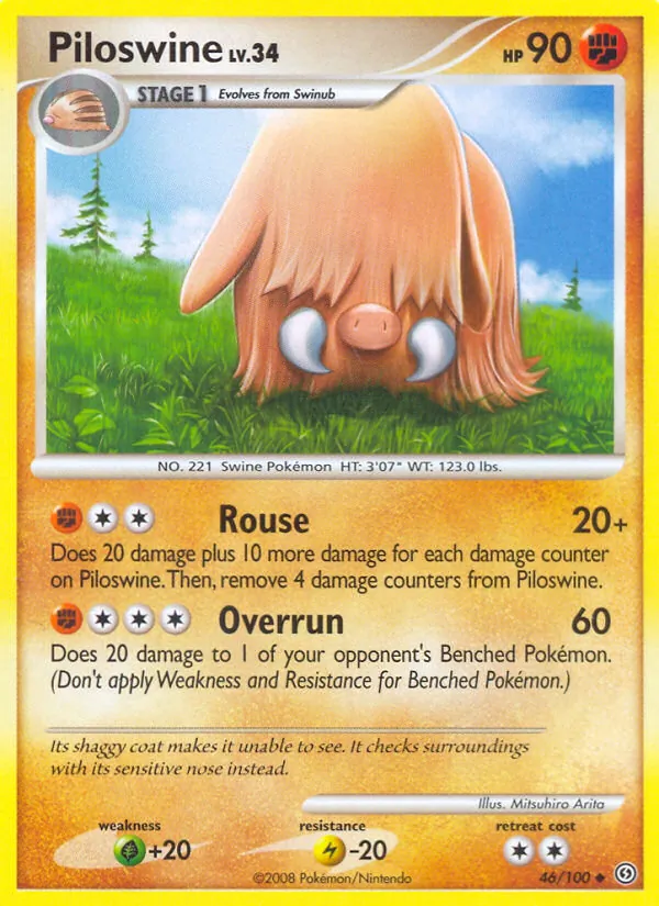 46-RH Piloswine – Stormfront
