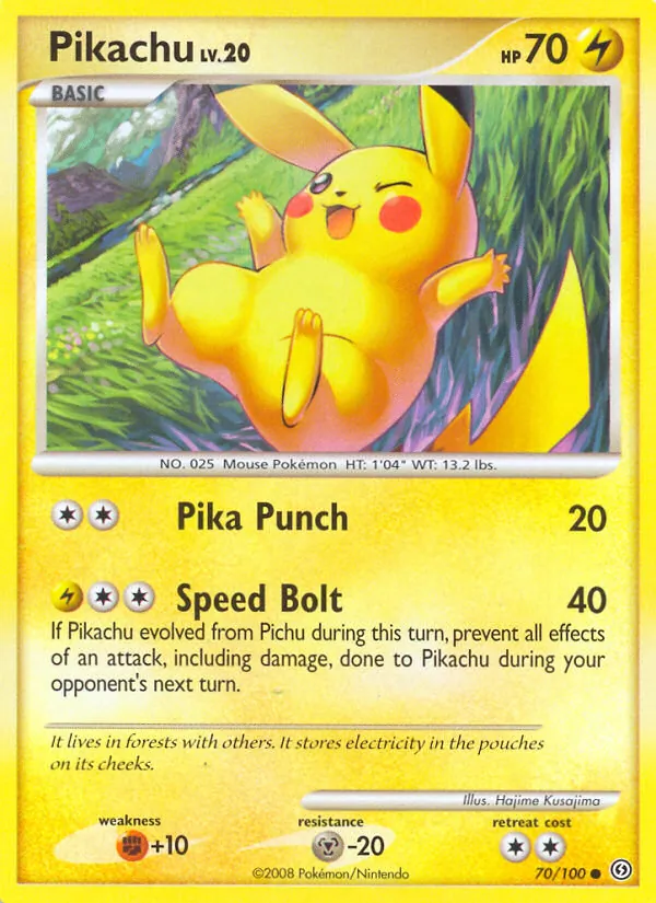 70-RH Pikachu – Stormfront