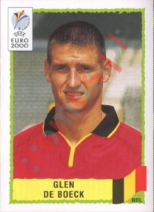 102 Glen De Boeck – UEFA Euro Belgium-Netherlands 2000 Panini