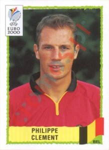 105 Philippe Clement – UEFA Euro Belgium-Netherlands 2000 Panini
