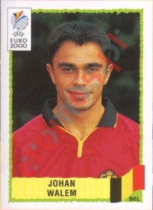 106 Johan Walem – UEFA Euro Belgium-Netherlands 2000 Panini
