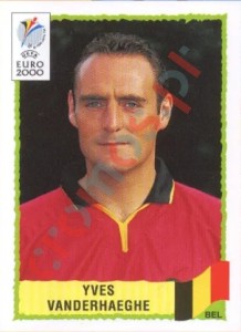107 Yves Vanderhaeghe – UEFA Euro Belgium-Netherlands 2000 Panini