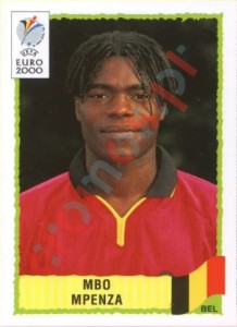111 Mbo Mpenza – UEFA Euro Belgium-Netherlands 2000 Panini