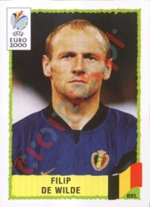 117 Filip De Wilde – UEFA Euro Belgium-Netherlands 2000 Panini