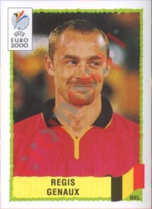 99 Regis Genaux – UEFA Euro Belgium-Netherlands 2000 Panini
