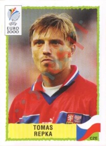 298 Tomas Repka – UEFA Euro Belgium-Netherlands 2000 Panini