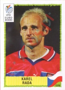 301 Karel Rada – UEFA Euro Belgium-Netherlands 2000 Panini