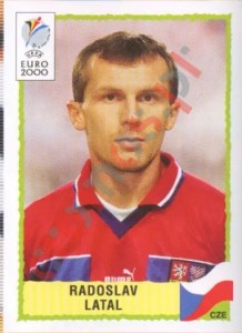 306 Radoslav Latal – UEFA Euro Belgium-Netherlands 2000 Panini