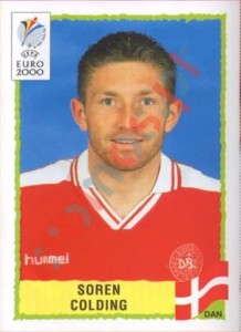 321 Soren Colding – UEFA Euro Belgium-Netherlands 2000 Panini