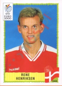 323 Rene Henriksen – UEFA Euro Belgium-Netherlands 2000 Panini