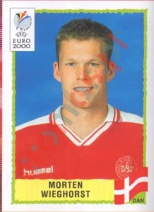 328 Morten Wieghorst – UEFA Euro Belgium-Netherlands 2000 Panini