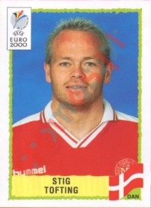 330 Stig Tofting – UEFA Euro Belgium-Netherlands 2000 Panini