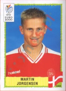332 Martin Jorgensen – UEFA Euro Belgium-Netherlands 2000 Panini
