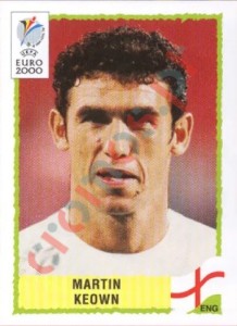 80 Martin Keown – UEFA Euro Belgium-Netherlands 2000 Panini
