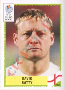 84 David Batty – UEFA Euro Belgium-Netherlands 2000 Panini