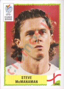 87 Steve McManaman – UEFA Euro Belgium-Netherlands 2000 Panini