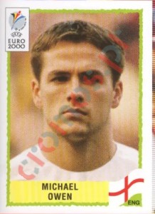 91 Michael Owen – UEFA Euro Belgium-Netherlands 2000 Panini