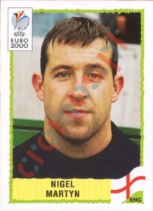 94 Nigel Martyn – UEFA Euro Belgium-Netherlands 2000 Panini